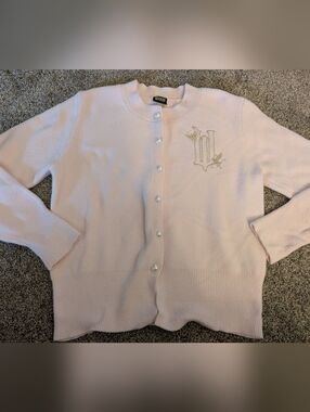 🌼 Pale Pink Wicked Women's Sweater Pajama Set EUC